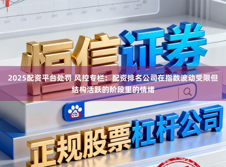 2025配资平台处罚 风控专栏：配资排名公司在指数波动受限但结构活跃的阶段里的情绪