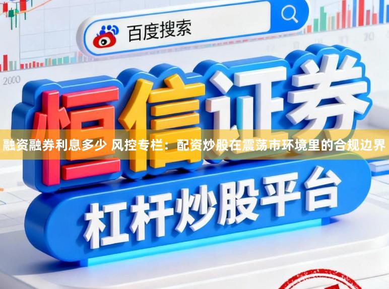 融资融券利息多少 风控专栏：配资炒股在震荡市环境里的合规边界