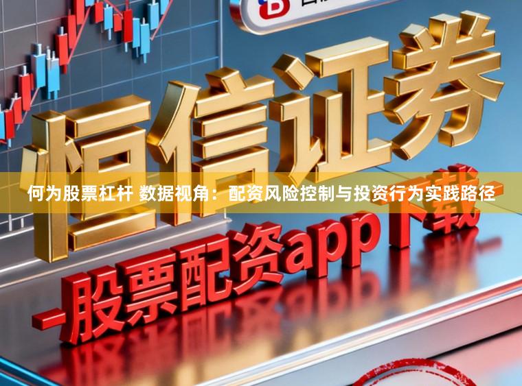 何为股票杠杆 数据视角：配资风险控制与投资行为实践路径