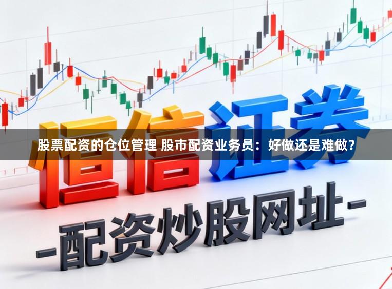 股票配资的仓位管理 股市配资业务员：好做还是难做？